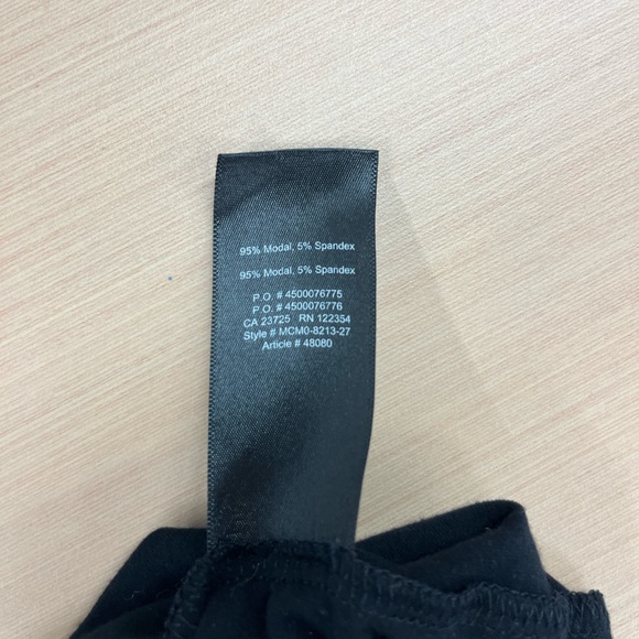 Babaton group maxi dress black cotton stretch. M like new - Picture 4 of 5